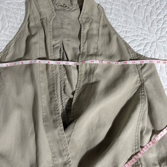 Free People linen blend vest size Small - Picture 9 of 9